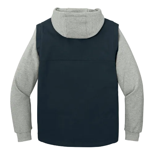 CornerStone® Duck Fleece Full-Zip Hooded Jacket
