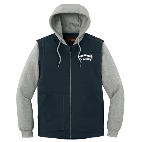 CornerStone® Duck Fleece Full-Zip Hooded Jacket