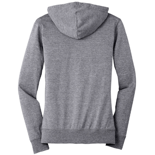 District ® Women’s Fitted Jersey Full-Zip Hoodie