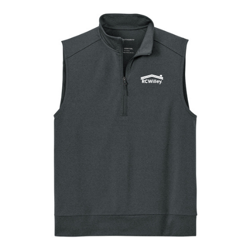 Port Authority® C-FREE® Double Knit 1/4-Zip Vest