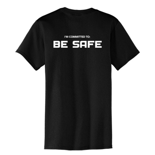 Port & Co™ Core Blend Pocket Tee "BE SAFE"