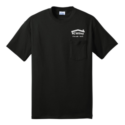 Port & Co™ Core Blend Pocket Tee "BE SAFE"