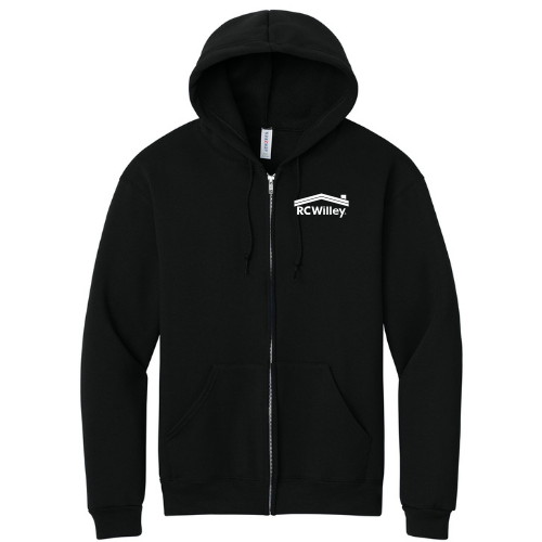 Jerzees Rugged™ Unisex Full-Zip Hooded Sweatshirt