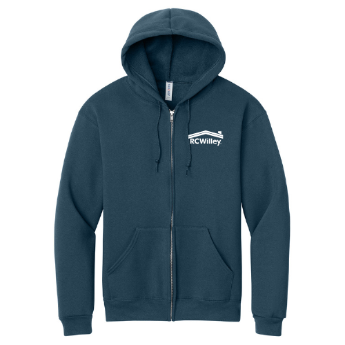 Jerzees Rugged™ Unisex Full-Zip Hooded Sweatshirt